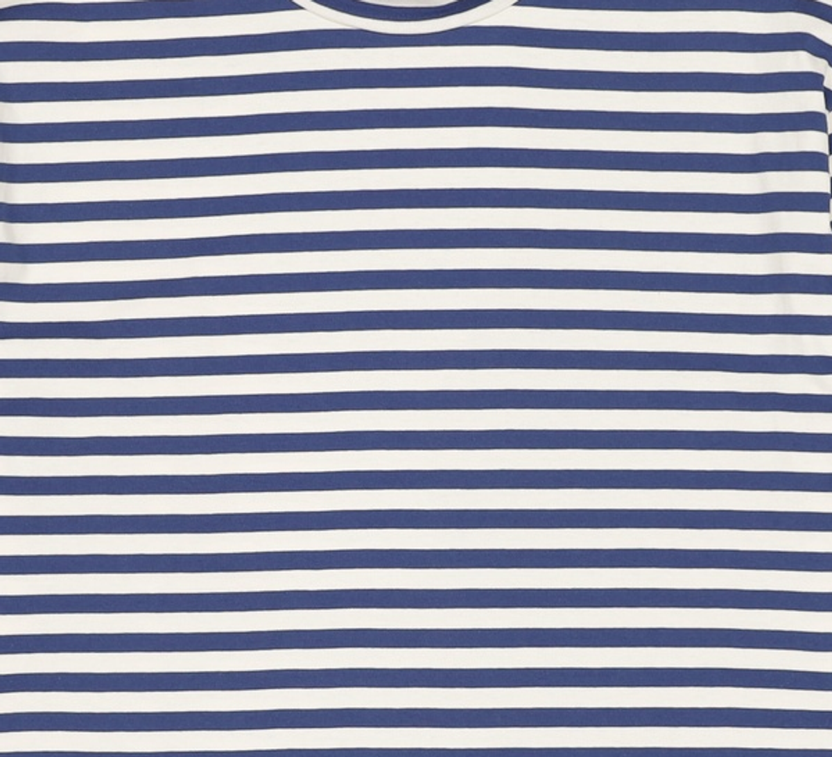 오아이오아이 컬렉션(OIOI COLLECTION) STRIPE TURTLENECK LONG SLEEVE T-SHIRT [BLUE] L