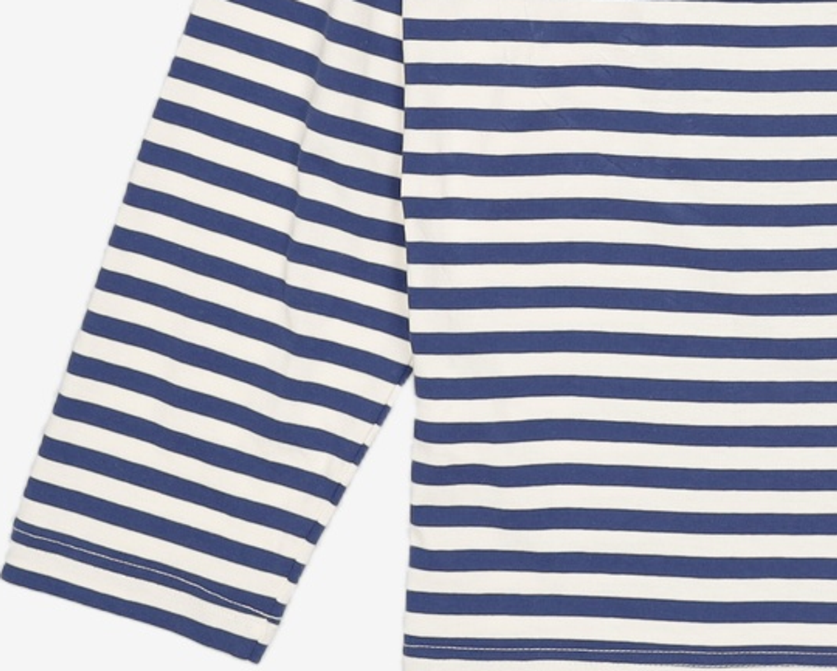 오아이오아이 컬렉션(OIOI COLLECTION) STRIPE TURTLENECK LONG SLEEVE T-SHIRT [BLUE] L