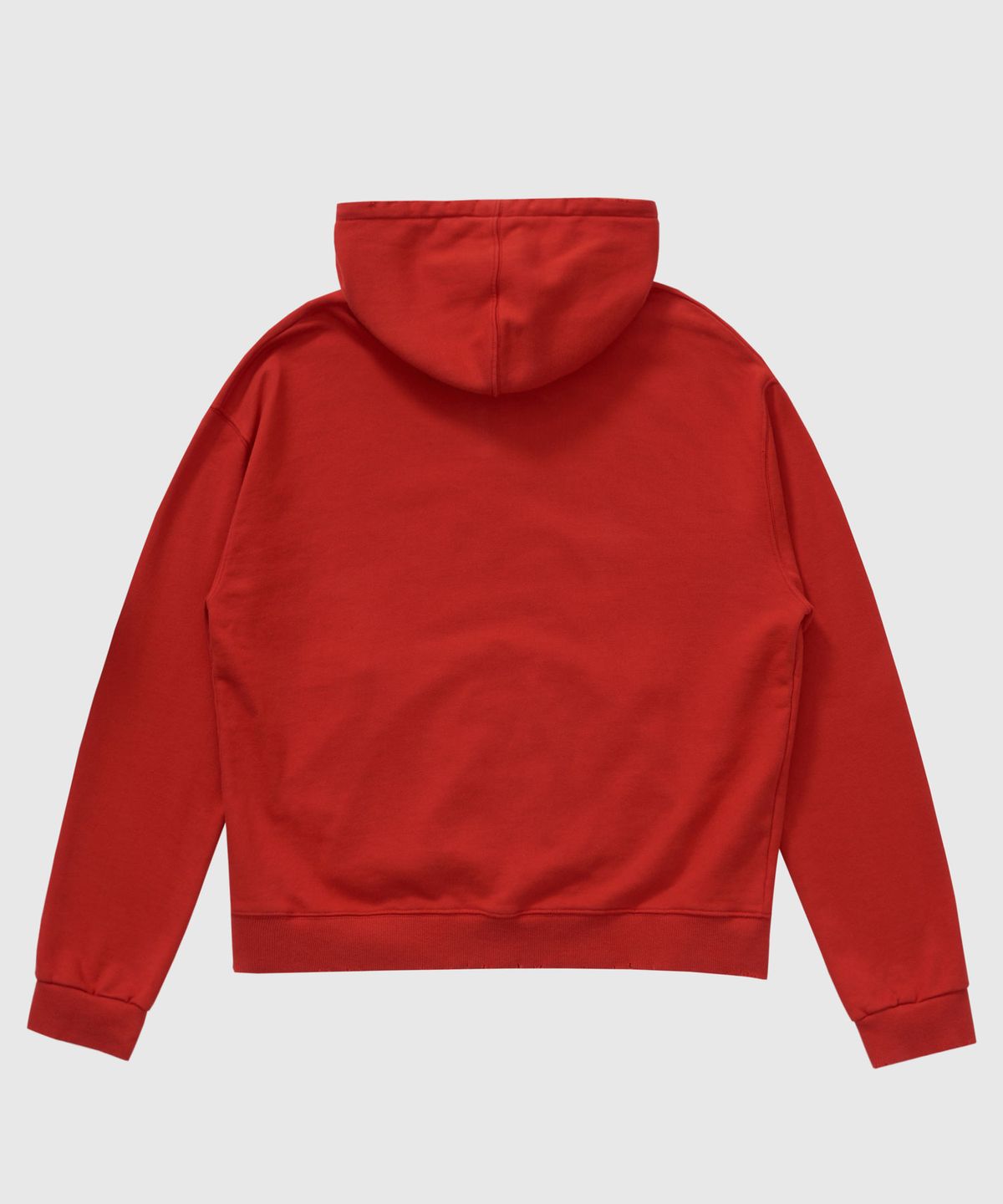 필프(PEALP) DISTRESSED WASHED HOODIE ZIP-UP 64 (RED)