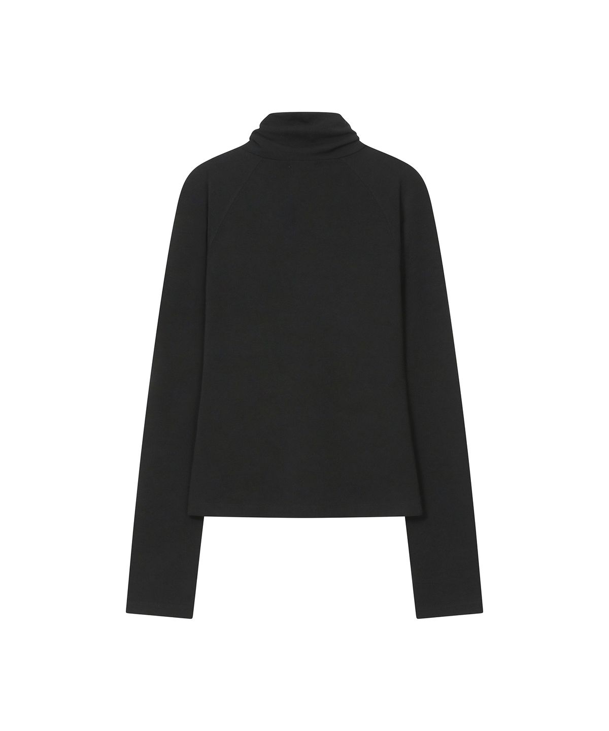 미세키서울(MISEKI SEOUL) Mock neck side button long sleeve BLACK