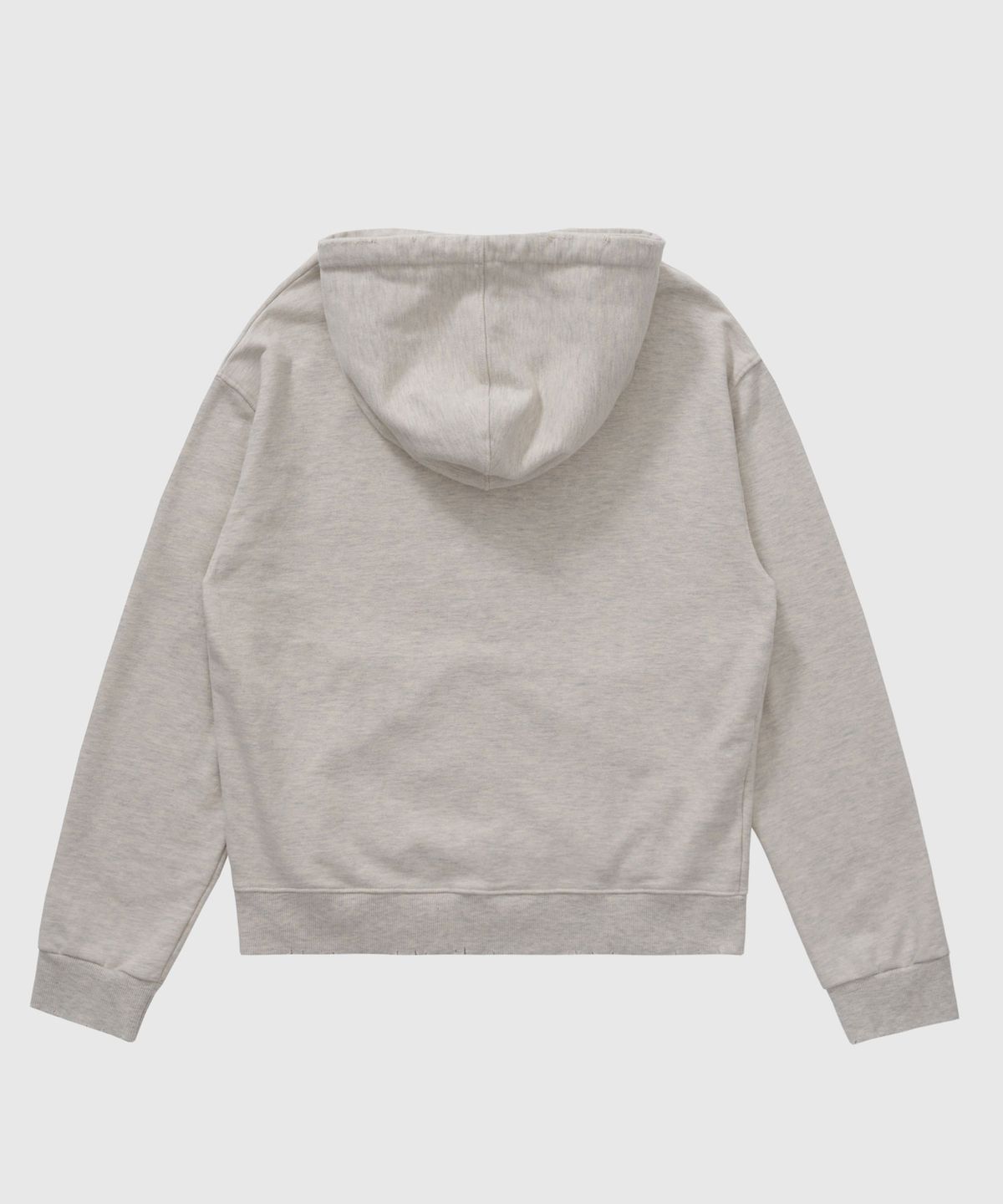 필프(PEALP) SICK FACE WASHED HOODIE ZIP-UP 65 (OATMEAL)