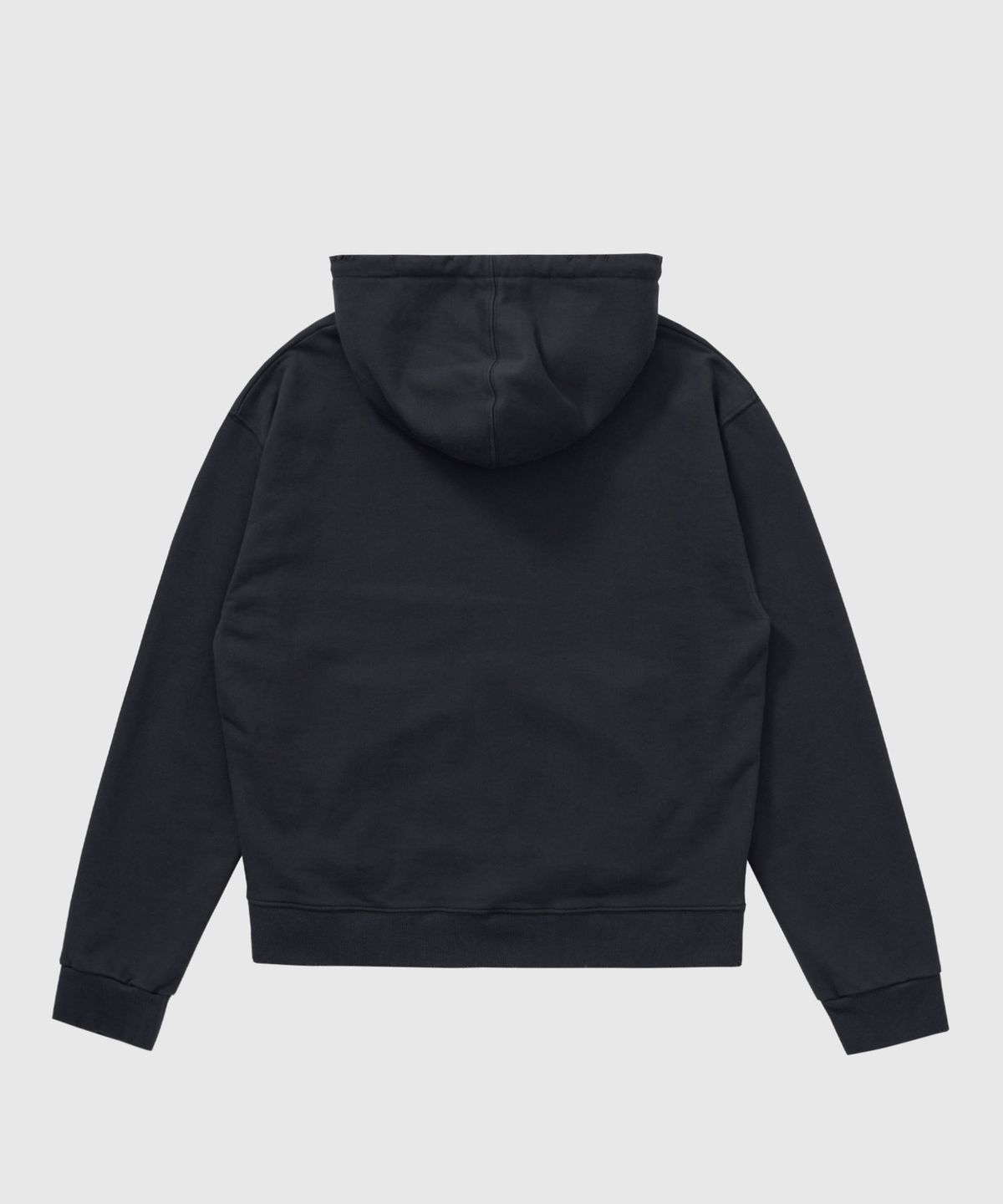 필프(PEALP) SICK FACE WASHED HOODIE ZIP-UP 65 (CHARCOAL)