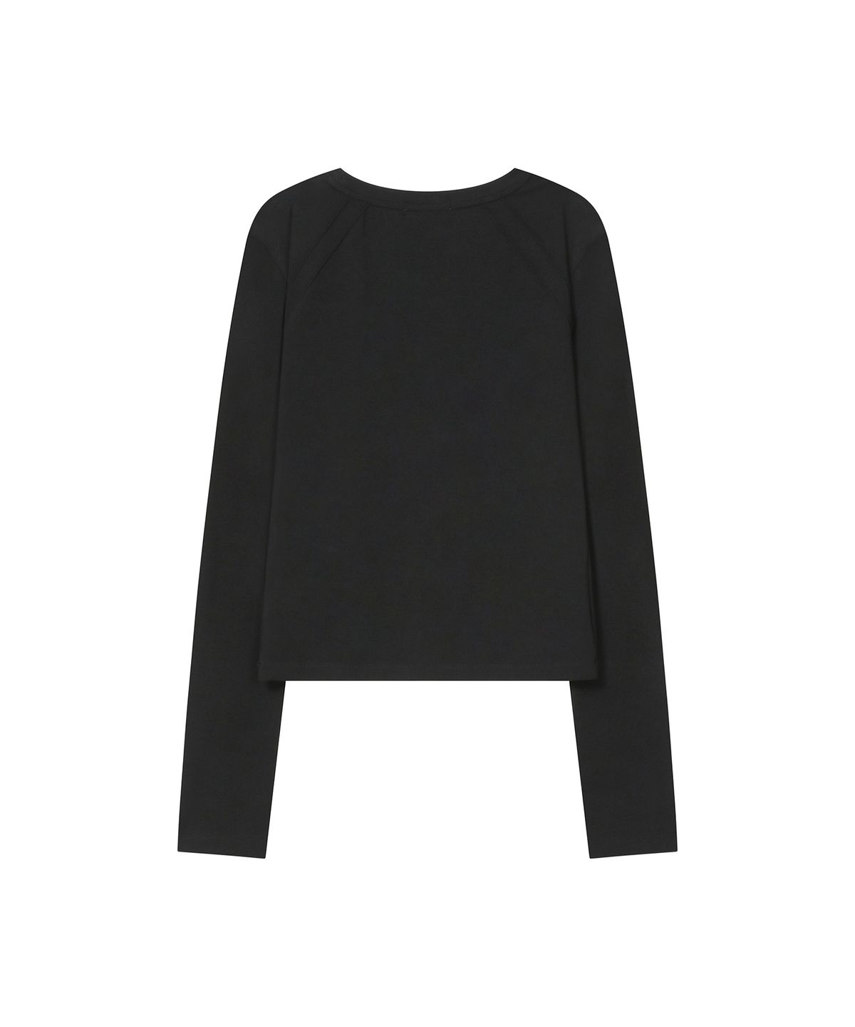 미세키서울(MISEKI SEOUL) Reverse overlock long sleeve BLACK