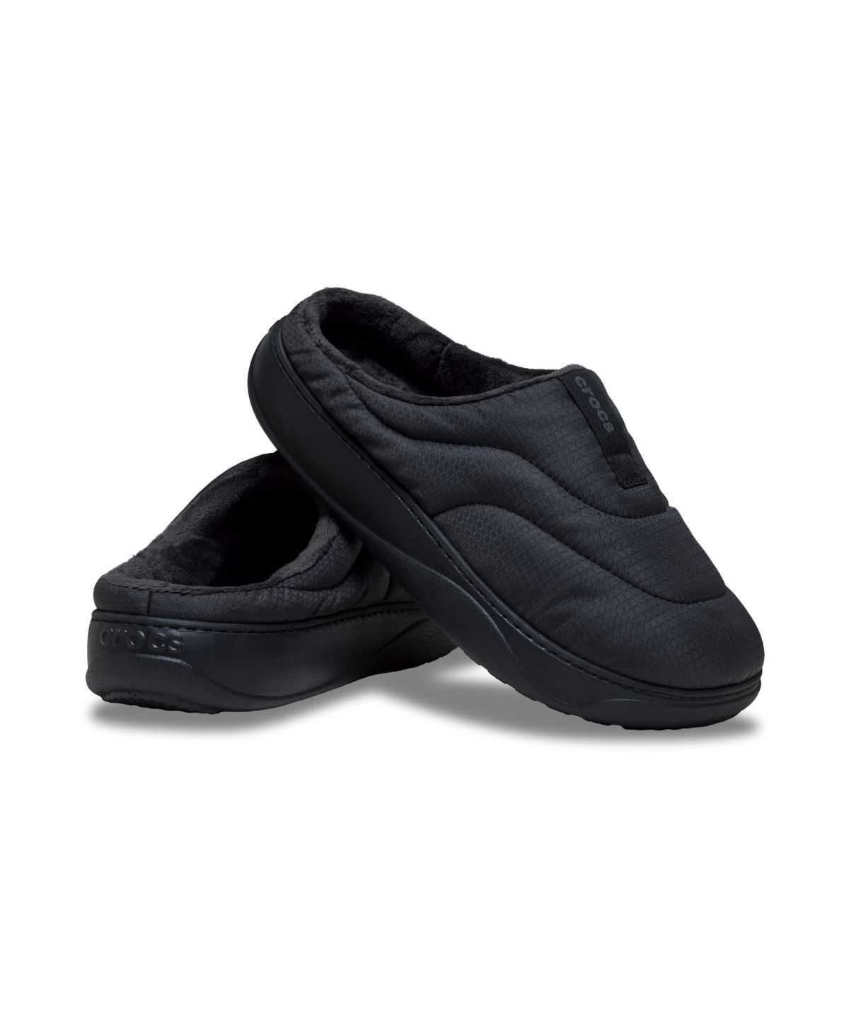 크록스(CROCS) 텐트 모크 - 블랙:블랙 / 213604-060