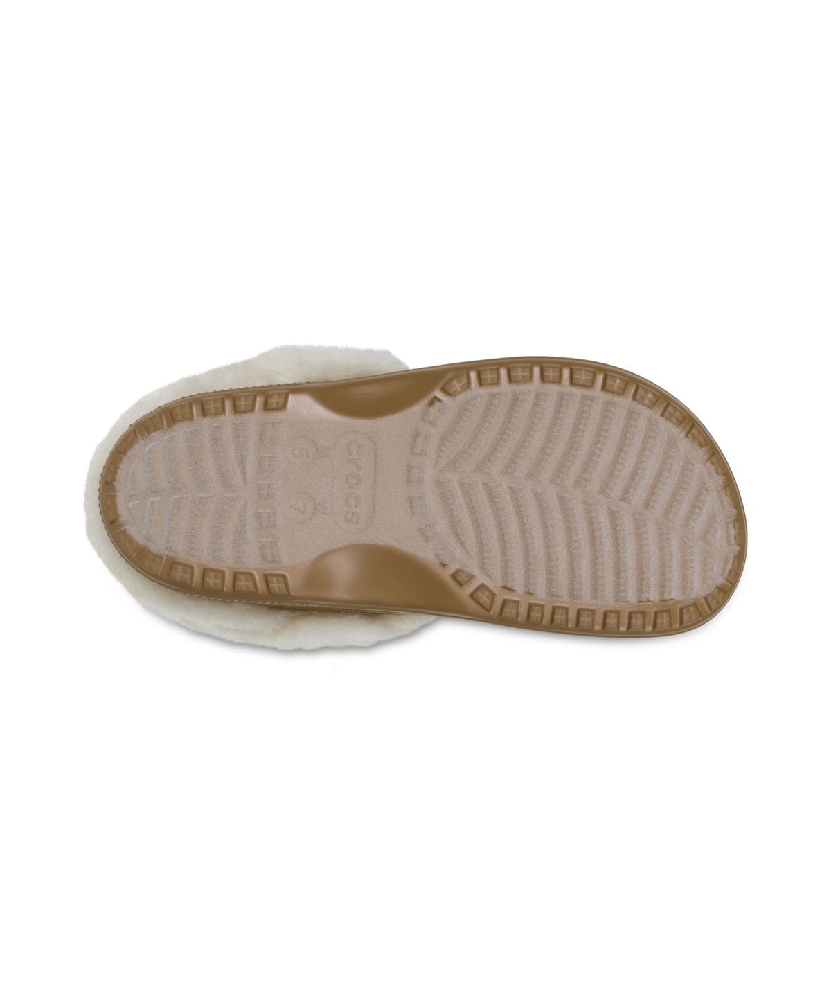 크록스(CROCS) 언퍼게터블 퀼티드 비건 스웨이드 - 세피아 / 214038-2EY