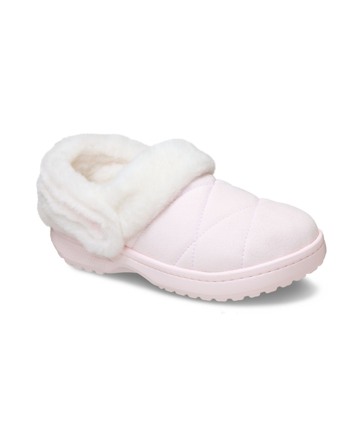 크록스(CROCS) 언퍼게터블 퀼티드 비건 스웨이드 - 버블 아이스 / 214038-7DF