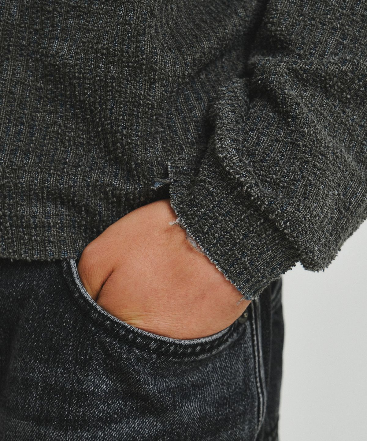 엔도어(ENDOOR) Pin Shirt (Blue Pin)