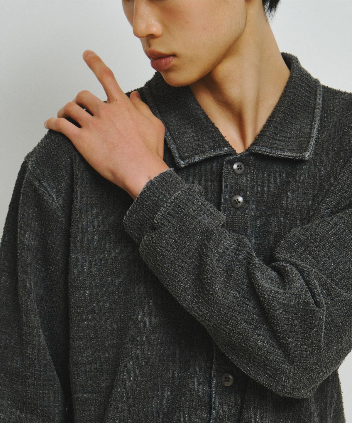 엔도어(ENDOOR) Pin Shirt (Blue Pin)