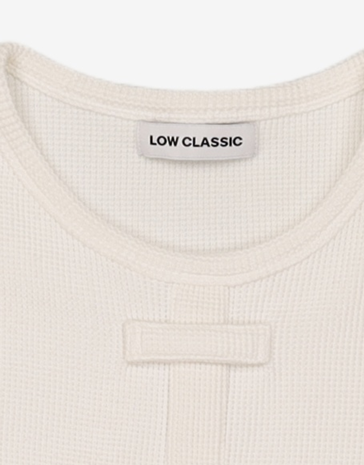 로우클래식(LOW CLASSIC) FRONT PATCH T-SHIRT XS