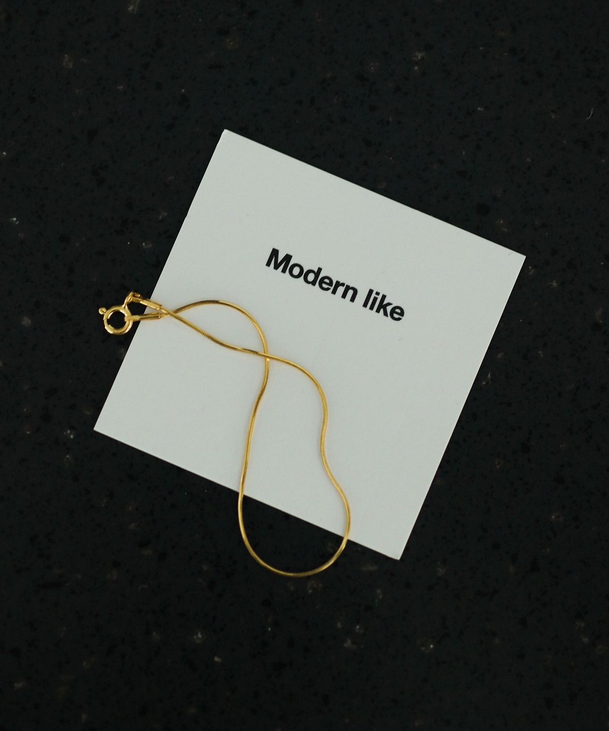 모던라이크(MODERN LIKE) [ Silver 925 ] 스네이크 팔찌