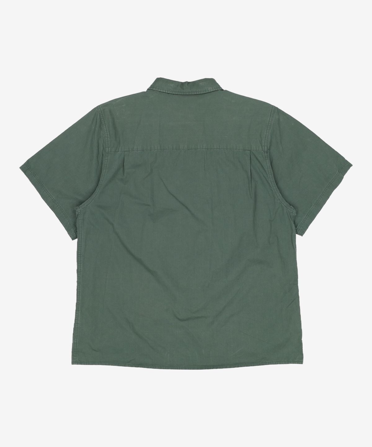 브라운브레스(BROWNBREATH) TAG HALF SHIRTS - DARK GREEN XL