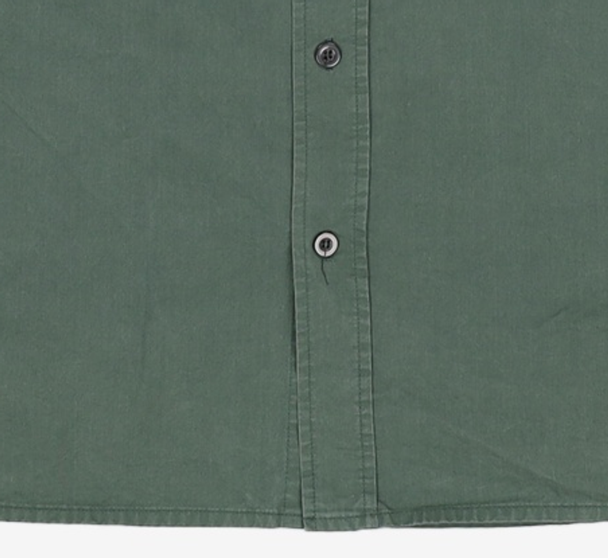 브라운브레스(BROWNBREATH) TAG HALF SHIRTS - DARK GREEN XL