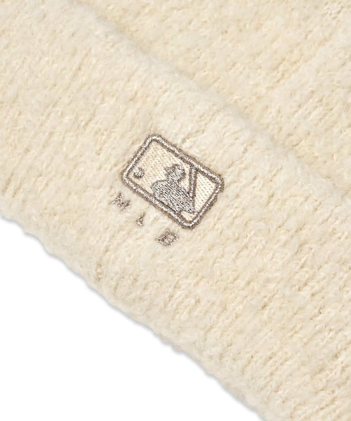 엠엘비 키즈(MLB KIDS) 미야옹 부클 비니 NY (Cream)