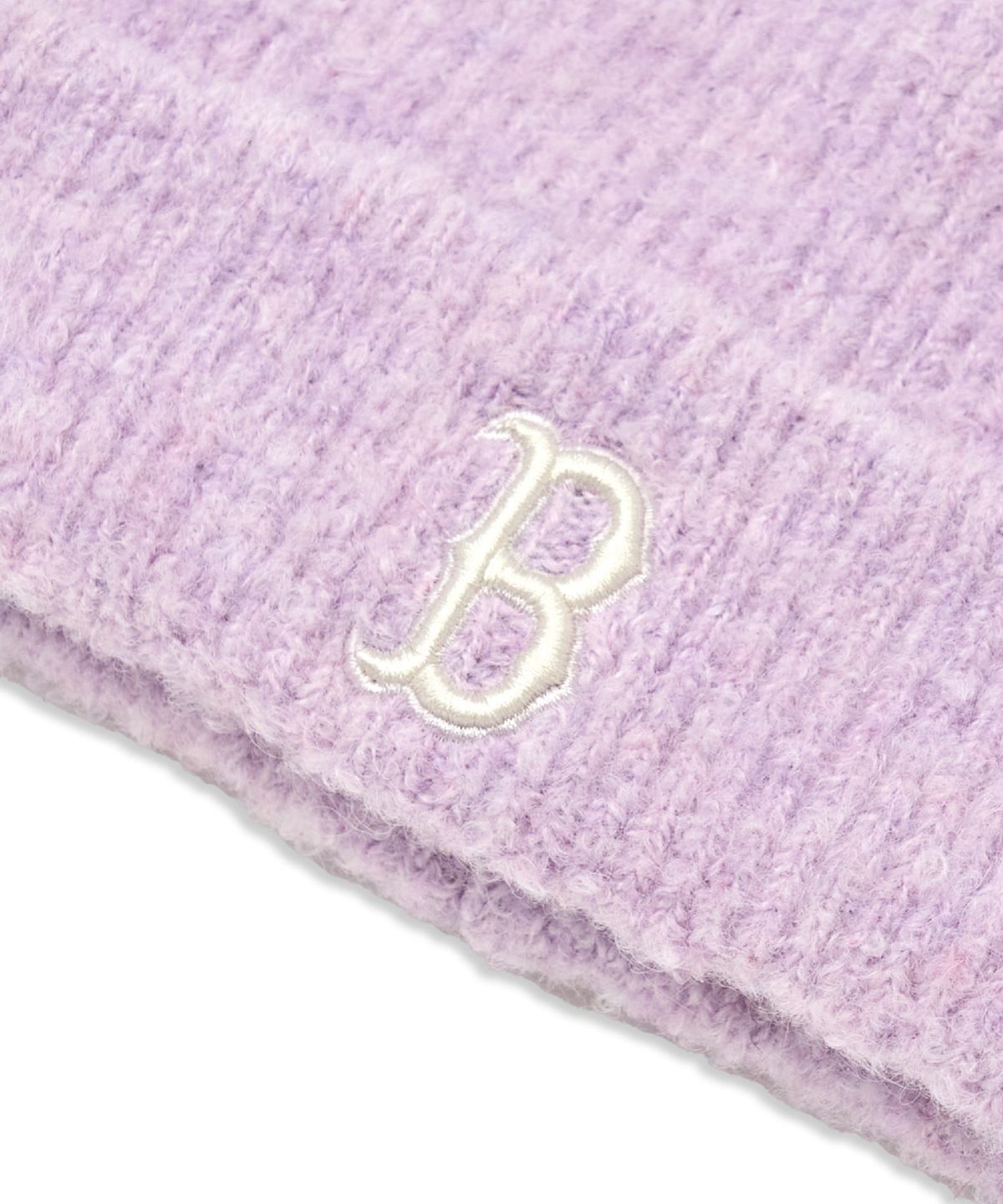 엠엘비 키즈(MLB KIDS) 미야옹 부클 비니 BOS (L.Lavender)