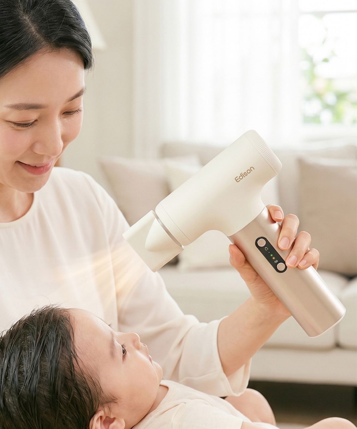 에디슨(EDISON) 플러스 베이비 무선 헤어 드라이어