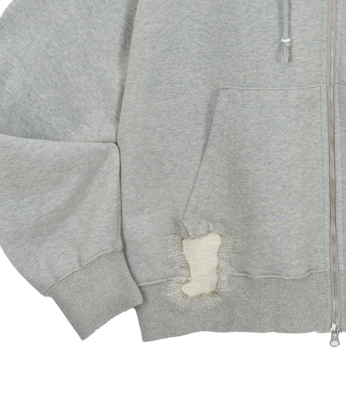 엔도어(ENDOOR) Scar Zip Hoodie (Gray)
