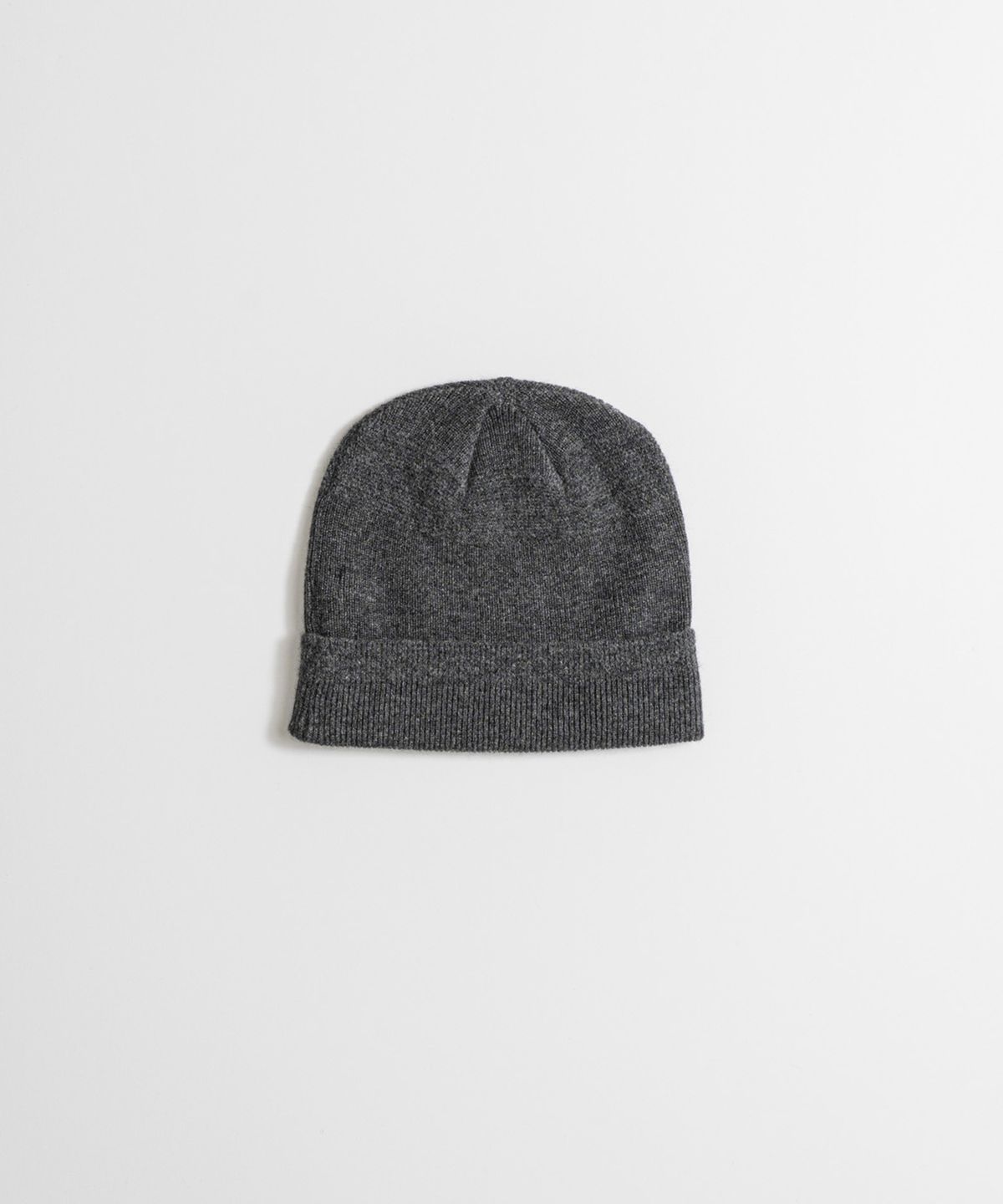 비헤비어(BEHEAVYER) YAK WOOL LONG BEANIE heather grey
