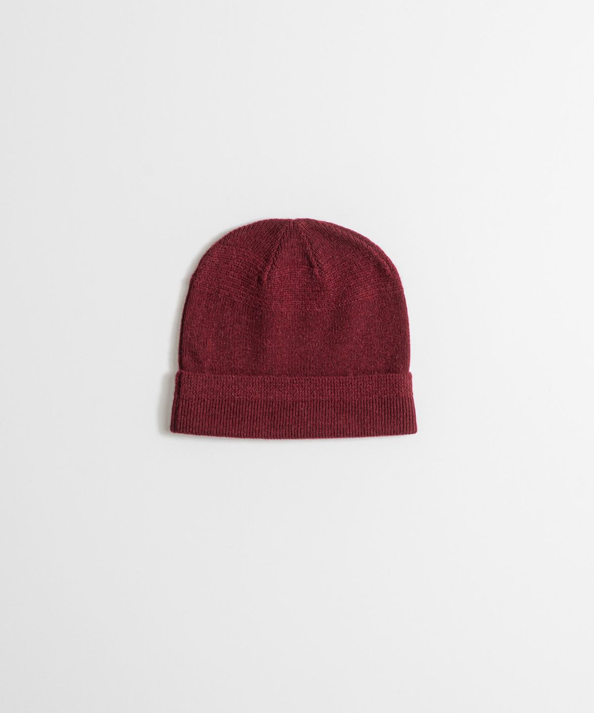 비헤비어(BEHEAVYER) YAK WOOL LONG BEANIE vintage red