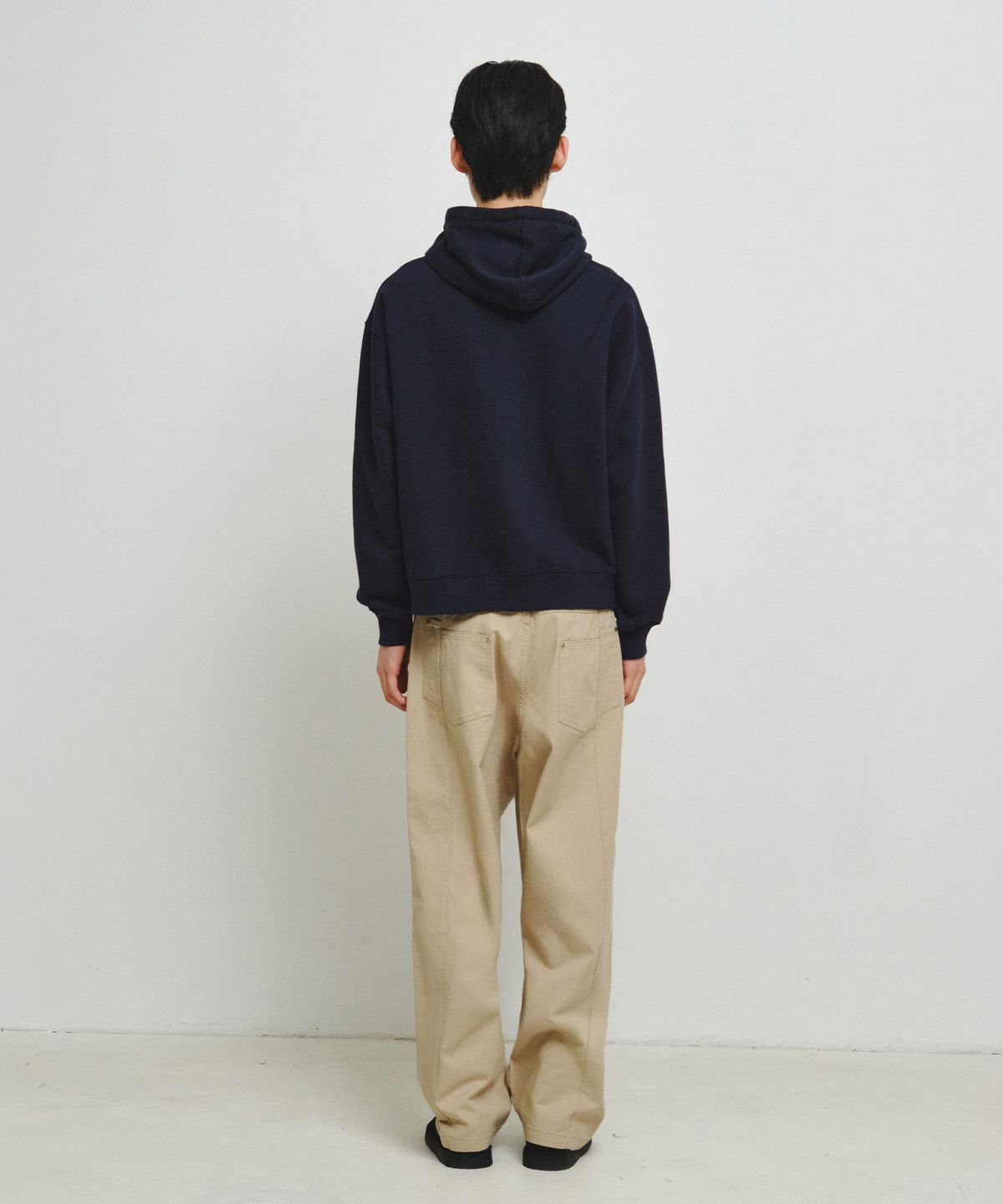 엔도어(ENDOOR) Scar Zip Hoodie (Navy)