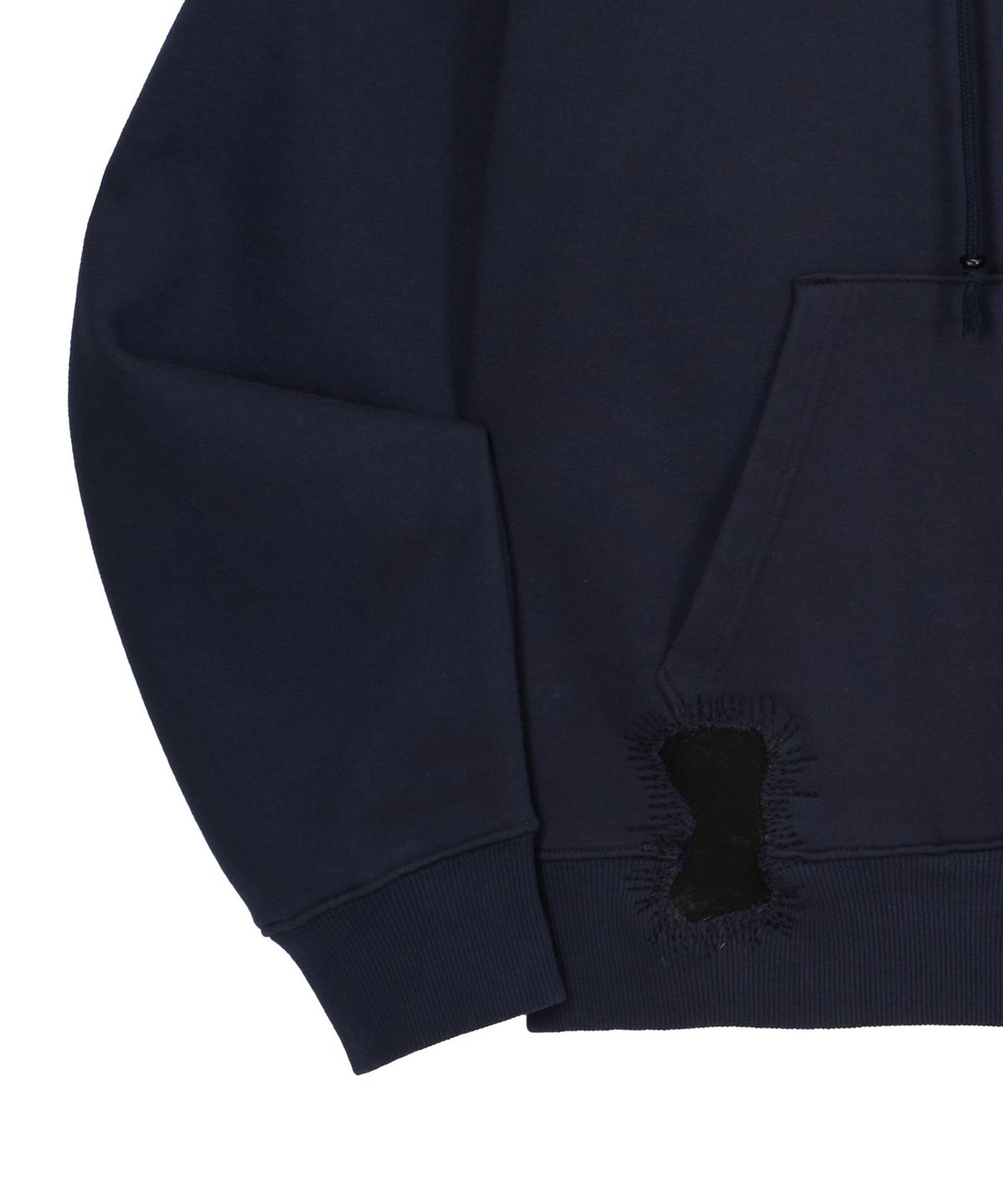 엔도어(ENDOOR) Scar Zip Hoodie (Navy)