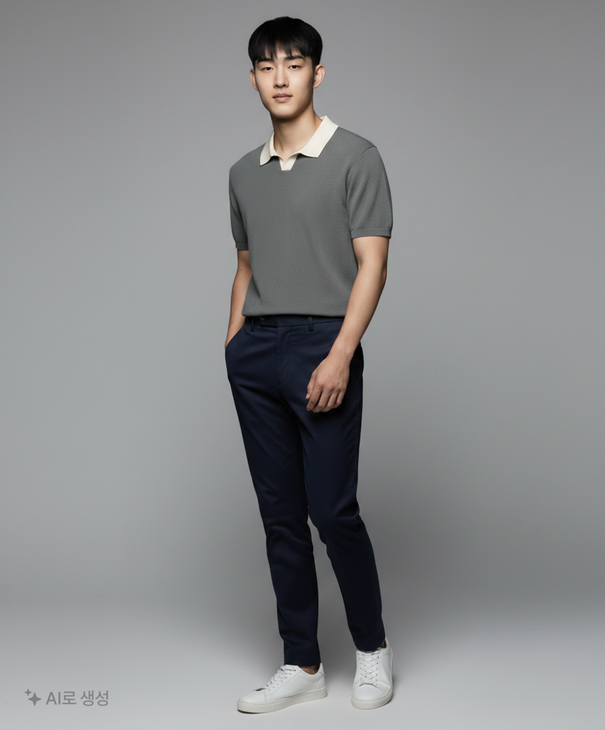 스파오(SPAO) 피케/카라 티셔츠 L