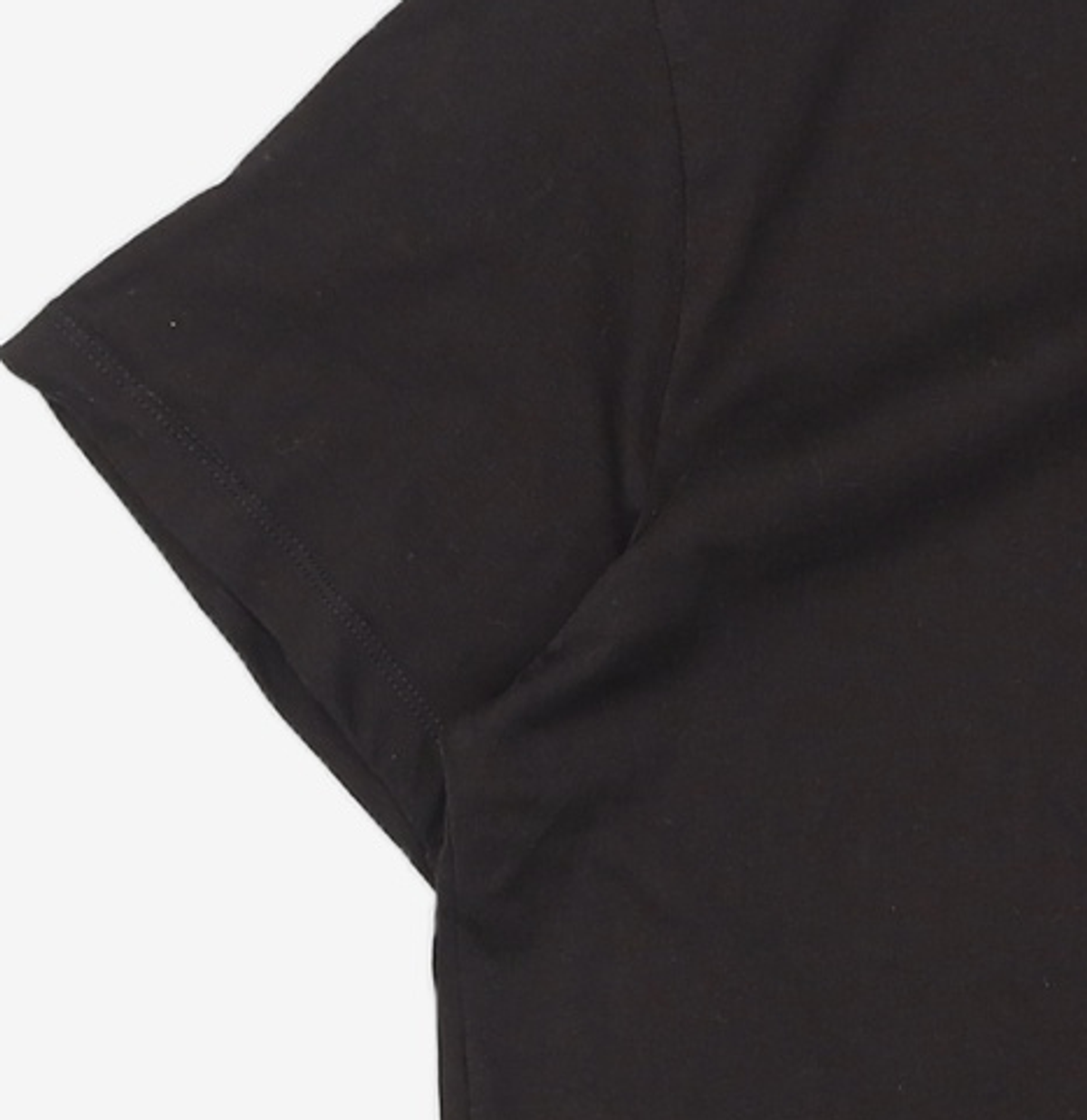 엑스오엑스(XOX) 디스토티드 에러 그래픽 크롭 티셔츠 [BLACK] L