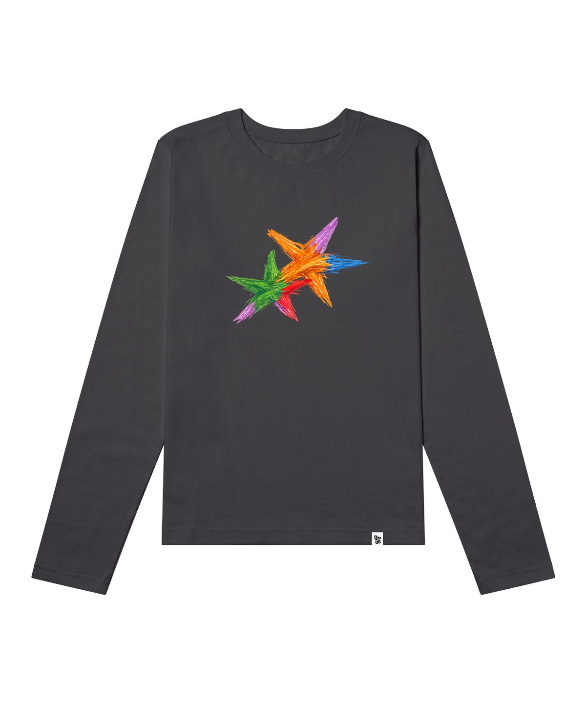 그레이버 오디너리(GRAVER ORDINARY) [ODNR UNISEX]Color Star 롱슬리브 긴팔티셔츠_3color