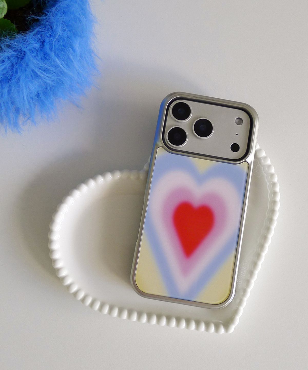러브오낫(LOVE OR NOT) [맥세이프]글라스/에폭시범퍼_Super Love Yellow Magsafe Bumpercase