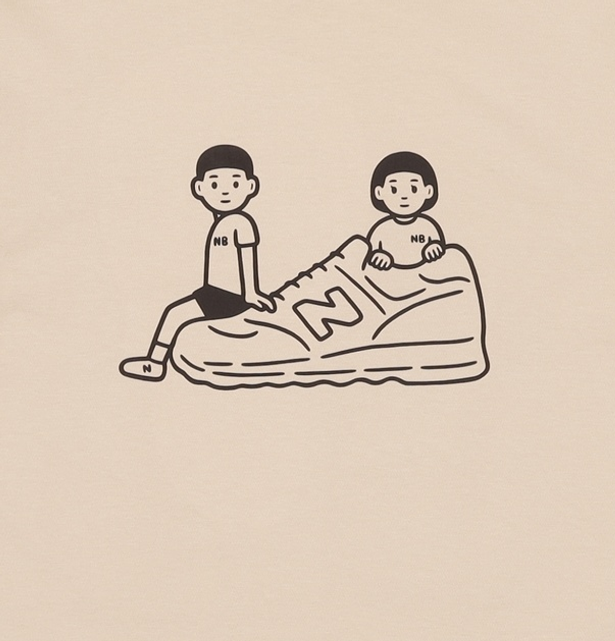 뉴발란스(NEW BALANCE) 반소매 티셔츠 95