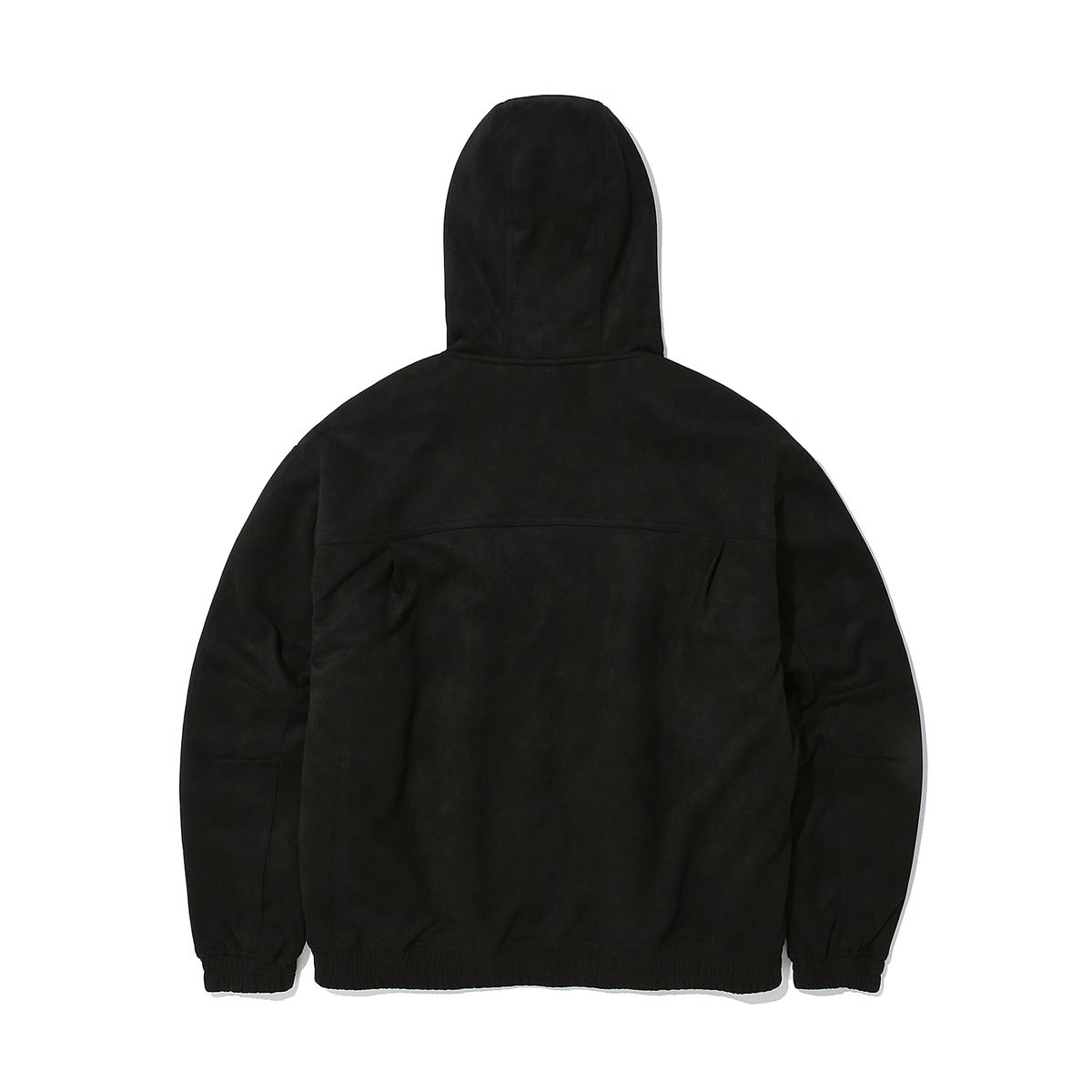 인터크루(INTERCREW) 인조 스웨이드 후드 워크자켓 블랙 ITA4UP01ABK