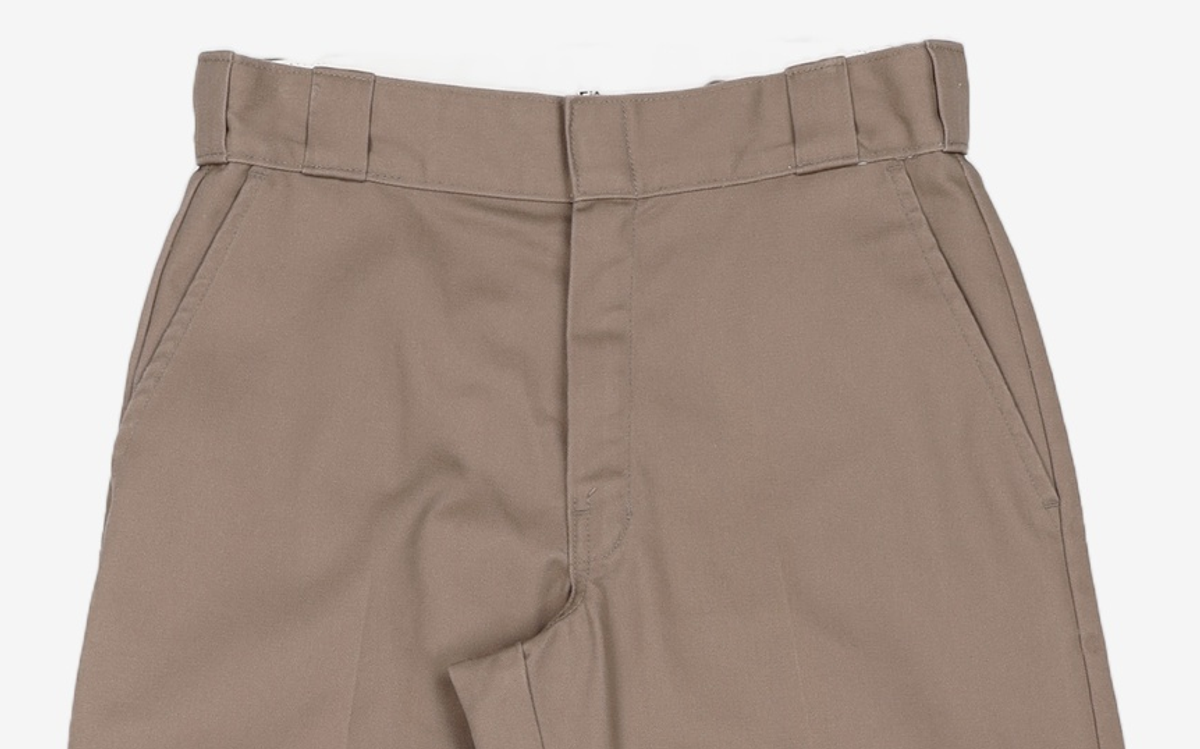 디키즈(DICKIES) 더블니 85283 루즈핏 워크팬츠 Khaki Brown 28