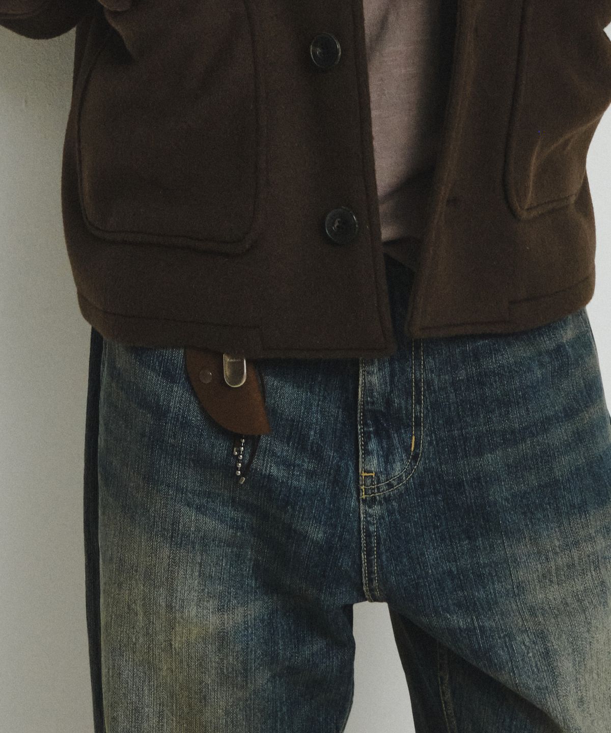 엔도어(ENDOOR) Vesta Keyring V2 (Brown)