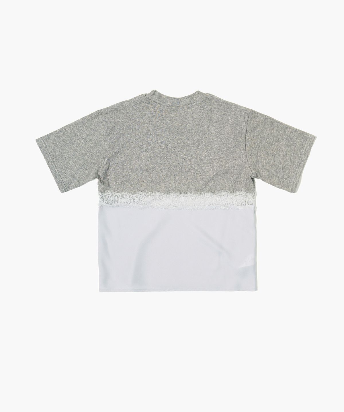 씨씨씨에스(CCCS) GREY LACE LAYER T-SHIRTS
