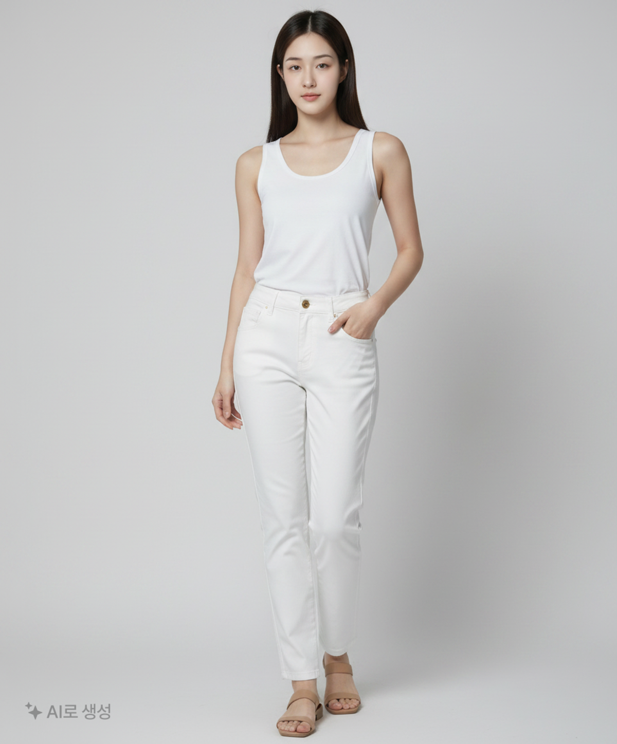 유니클로(UNIQLO) 코튼 팬츠 S