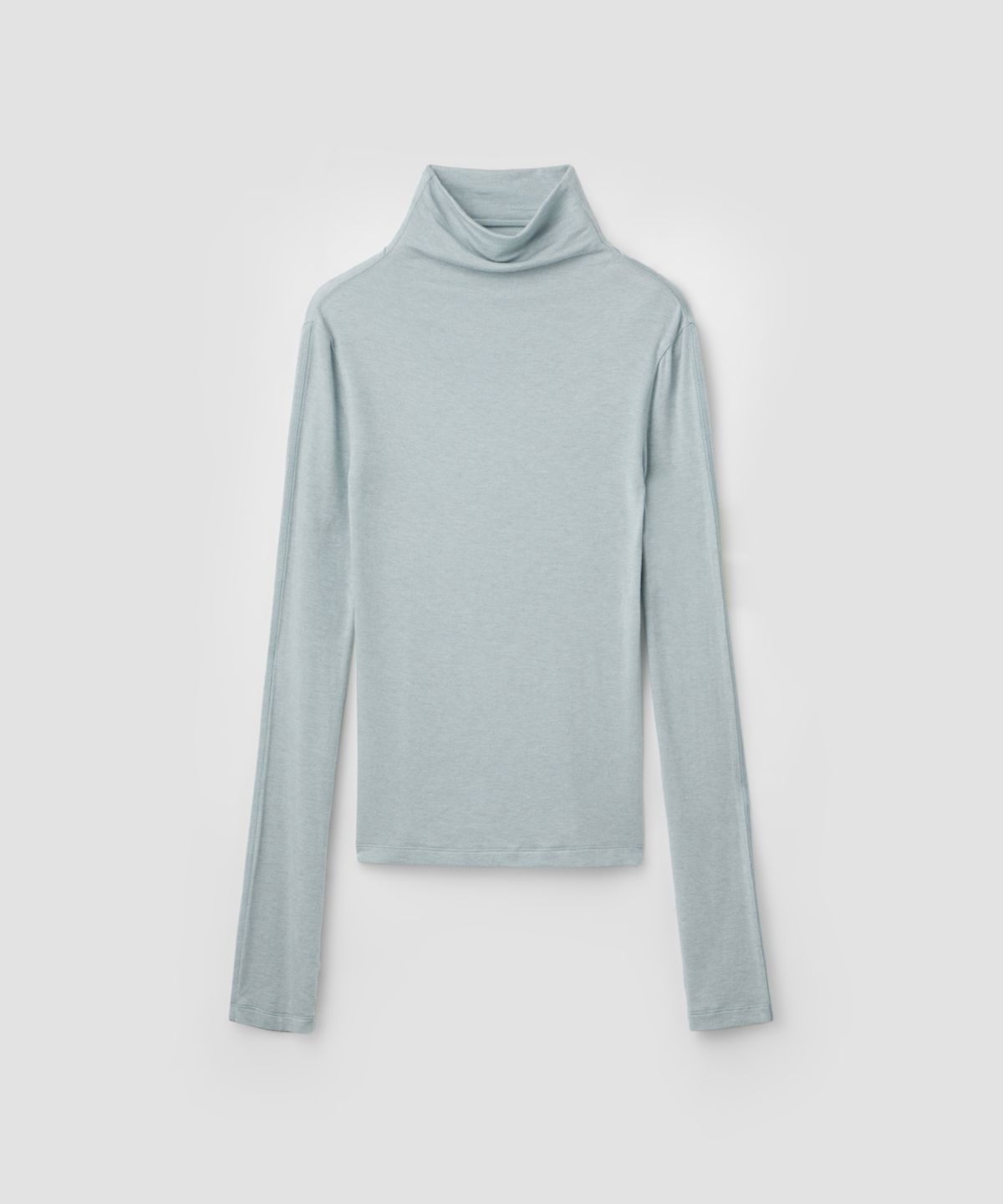 로우타이드(LOW TIDE) HIGH NECK STITCH TOP [POWDER BLUE]