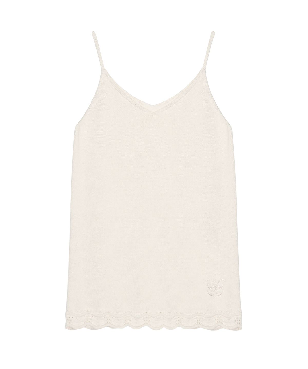 닉앤니콜(NICK&NICOLE) LACE TRIM MINI DRESS_IVORY
