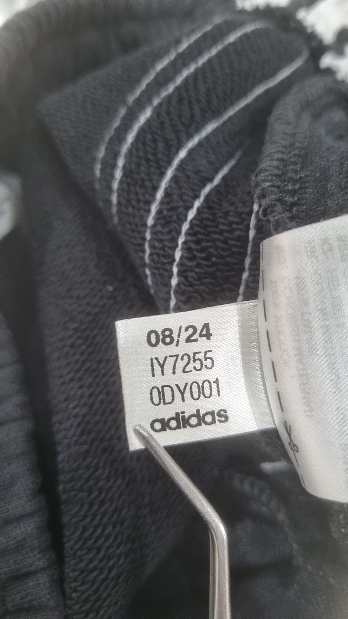 아디다스(ADIDAS) 3S 와이드 레그 팬츠 - 블랙 / IY7255 J M
