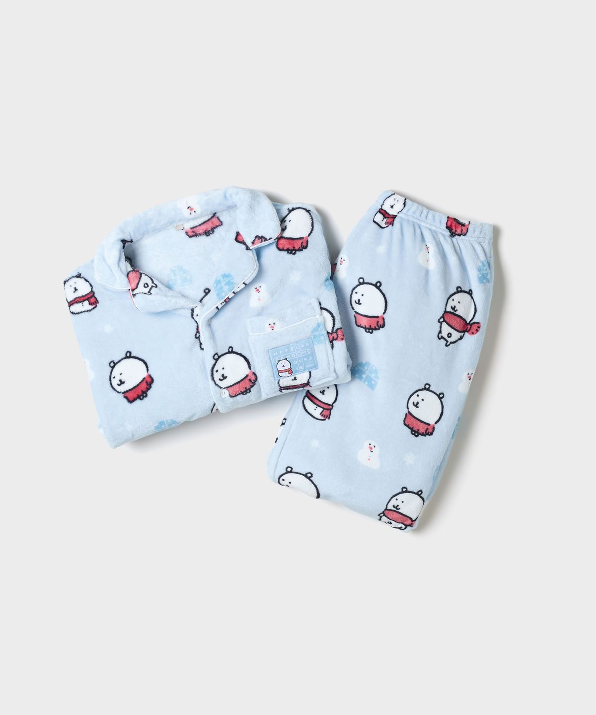 스파오(SPAO) [담곰이] 수면 파자마(Light Blue)_SPPPG4VU03