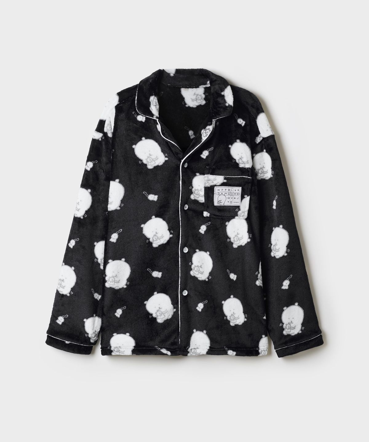 스파오(SPAO) [담곰이] 수면 파자마(Black)_SPPPG4VU03
