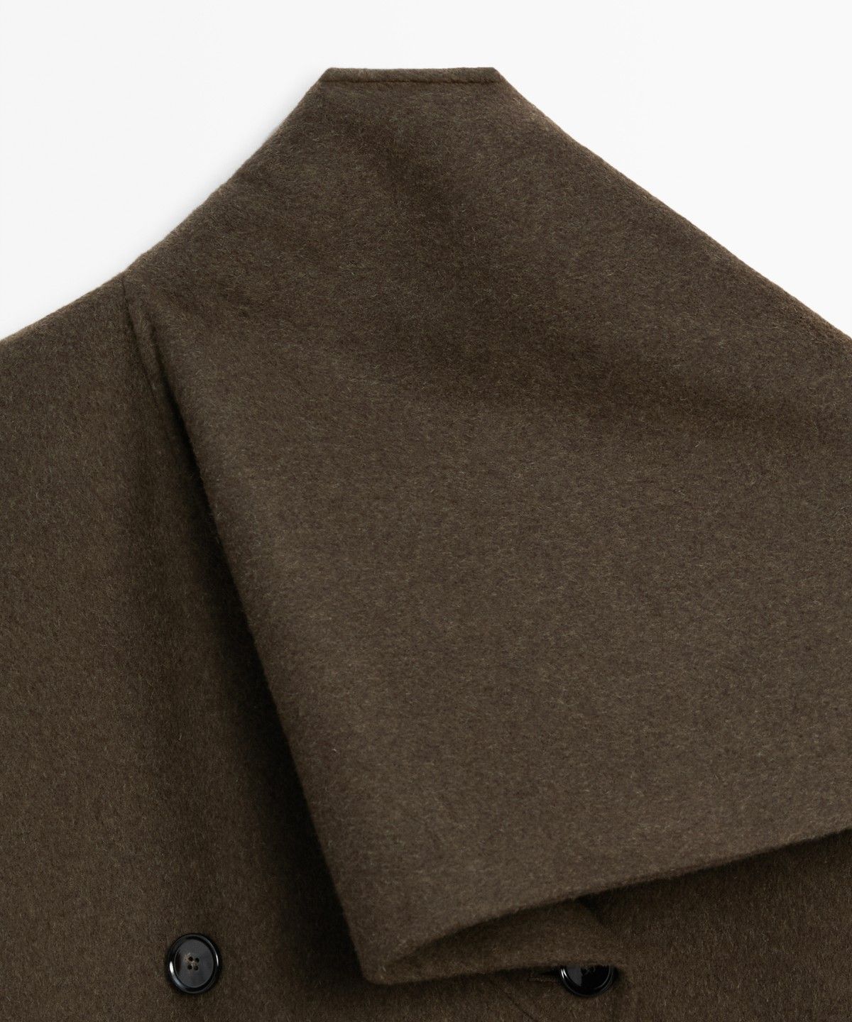 마시모두띠(MASSIMO DUTTI) 스카프 디테일 롱 코트