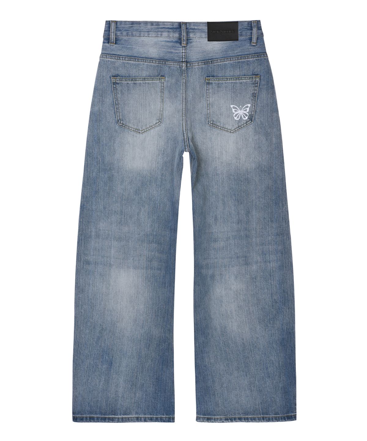 닉앤니콜(NICK&NICOLE) VINTAGE DISTRESSED DENIM PANTS_BLUE