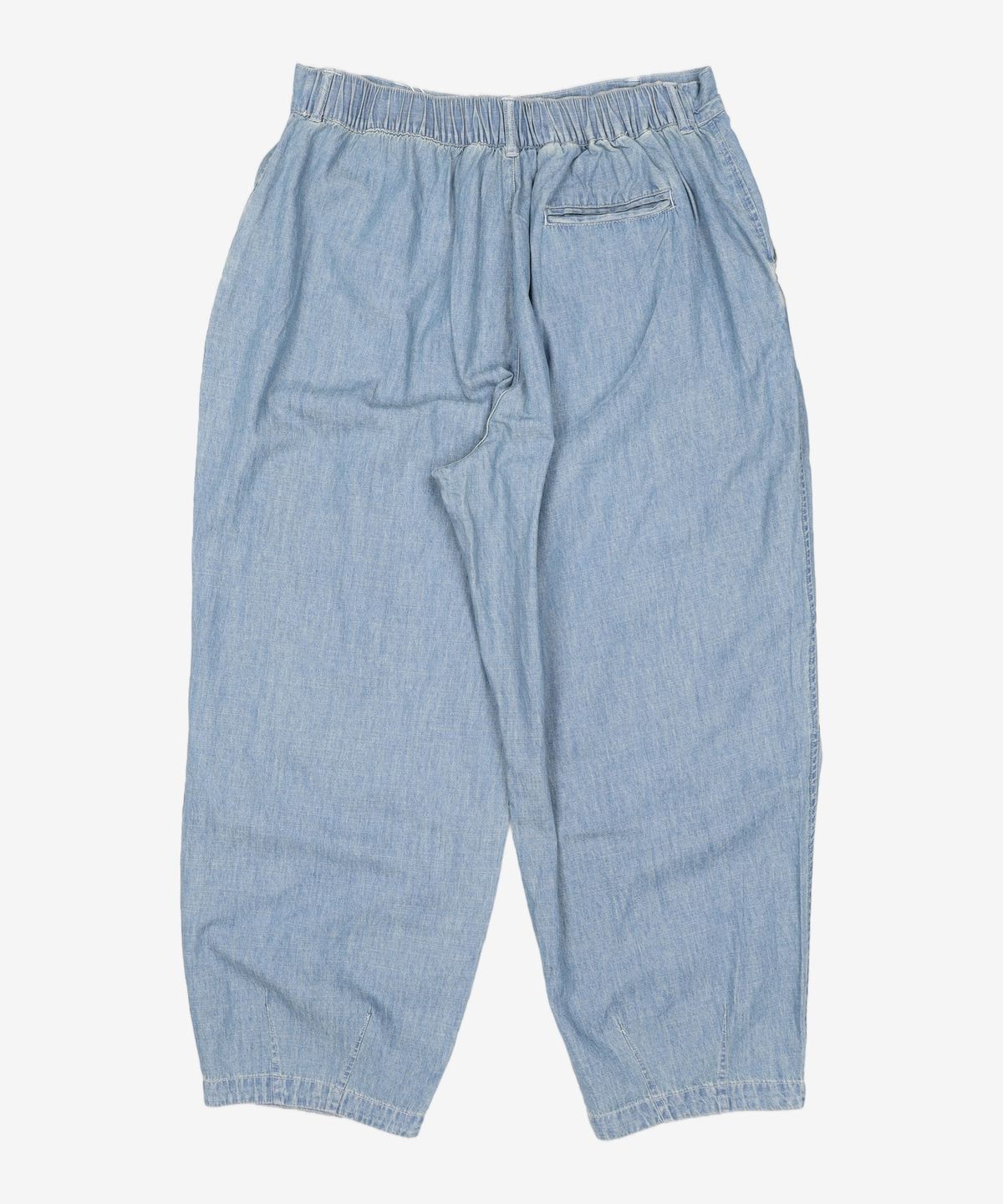 컬럼비아 유니버시티(COLUMBIA UNIVERSITY) SL-LABEL DENIM WIDE FIT BALLOON PANTS 라이트데님 XL