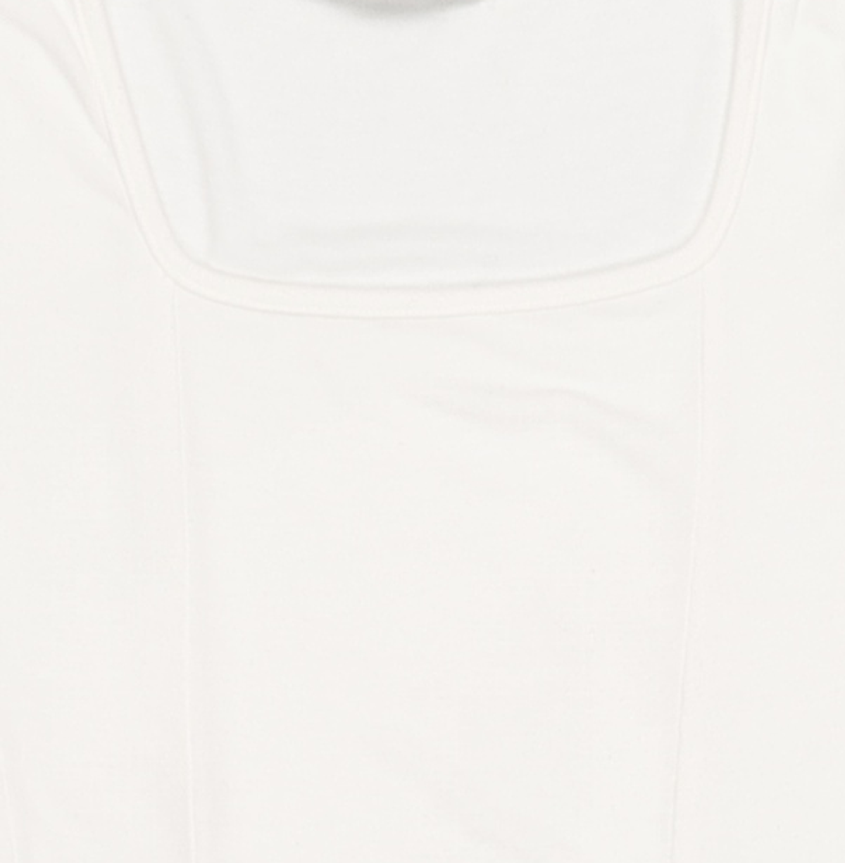 미쏘(MIXXO) 스퀘어넥 크롭 반팔티_MIWHWD537A M