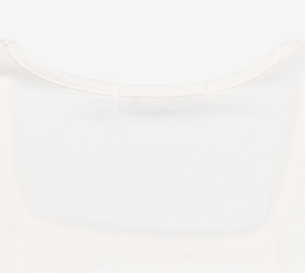 미쏘(MIXXO) 스퀘어넥 크롭 반팔티_MIWHWD537A M