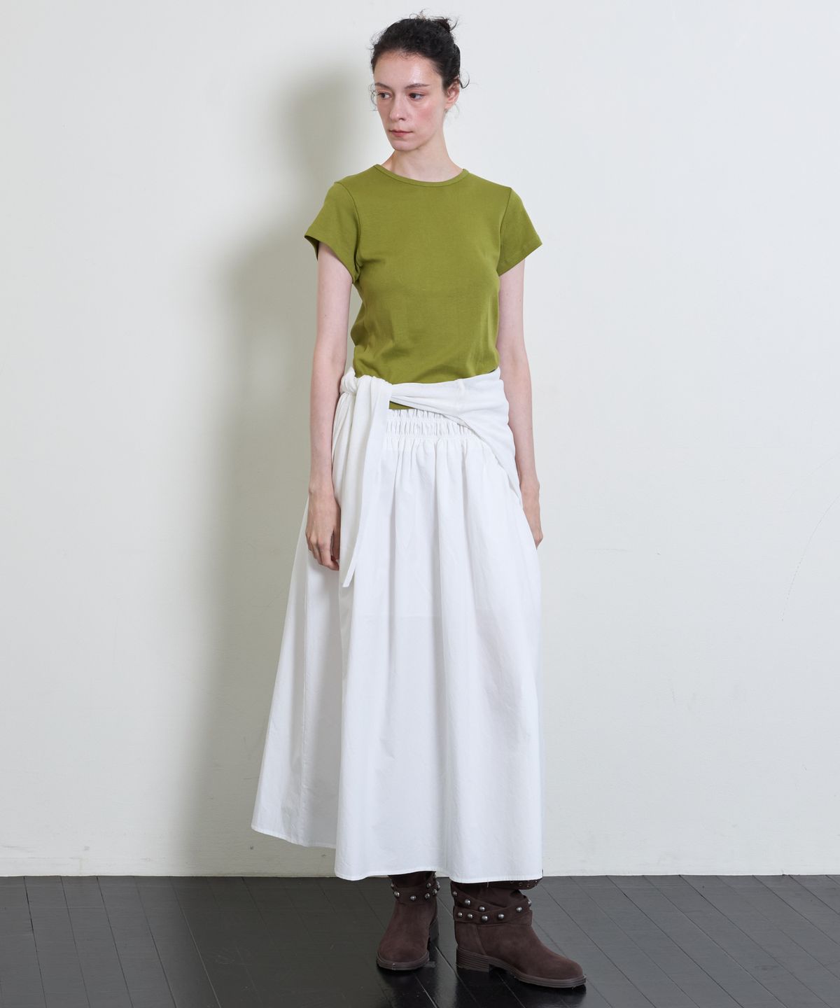 누베르(NUVERE) Core T Shirt Pistachio