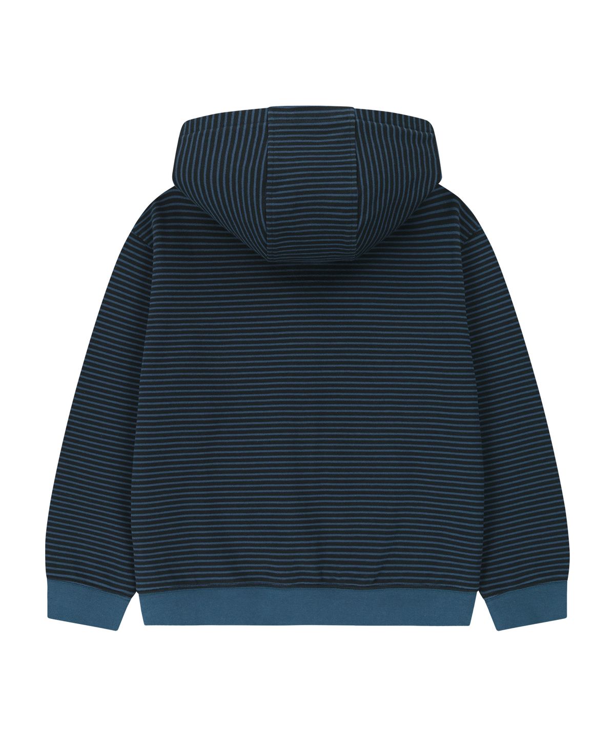 마리떼 키즈(MARITHÉ KIDS) KIDS CLASSIC LOGO STRIPED HOODIE ZIP-UP dark blue