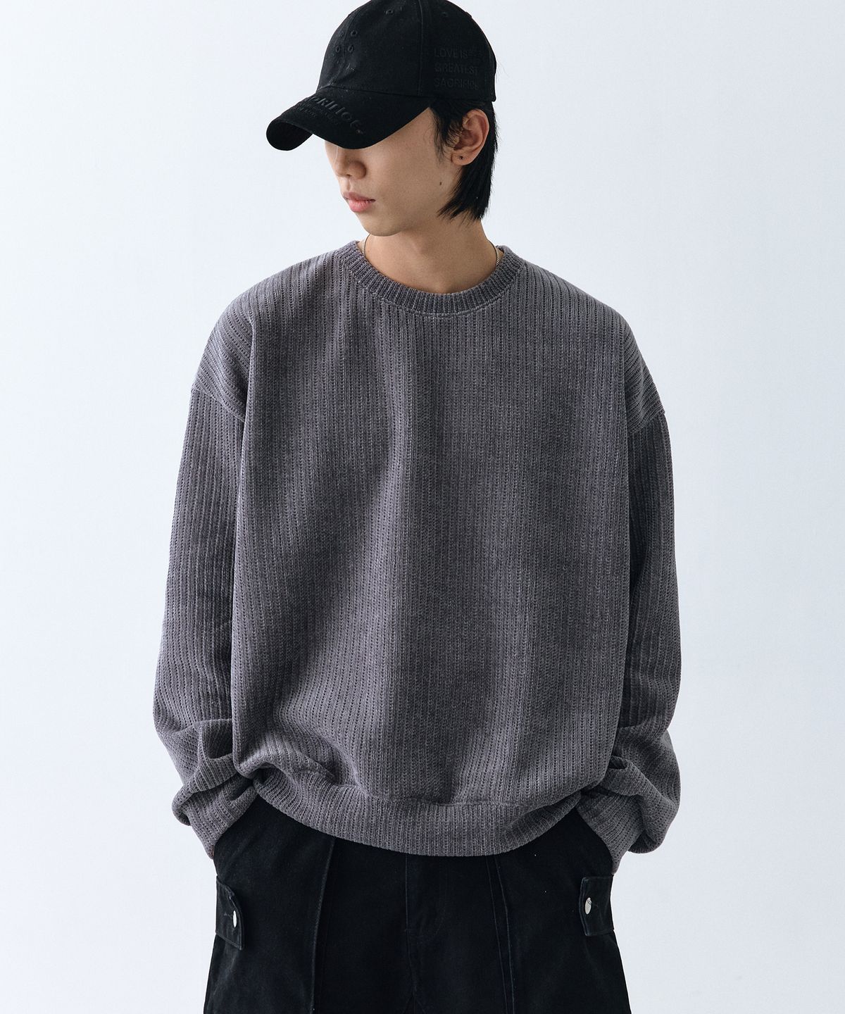 엘엑스티(LXT) [2PACK] 소프트 벨루아 코듀로이 맨투맨