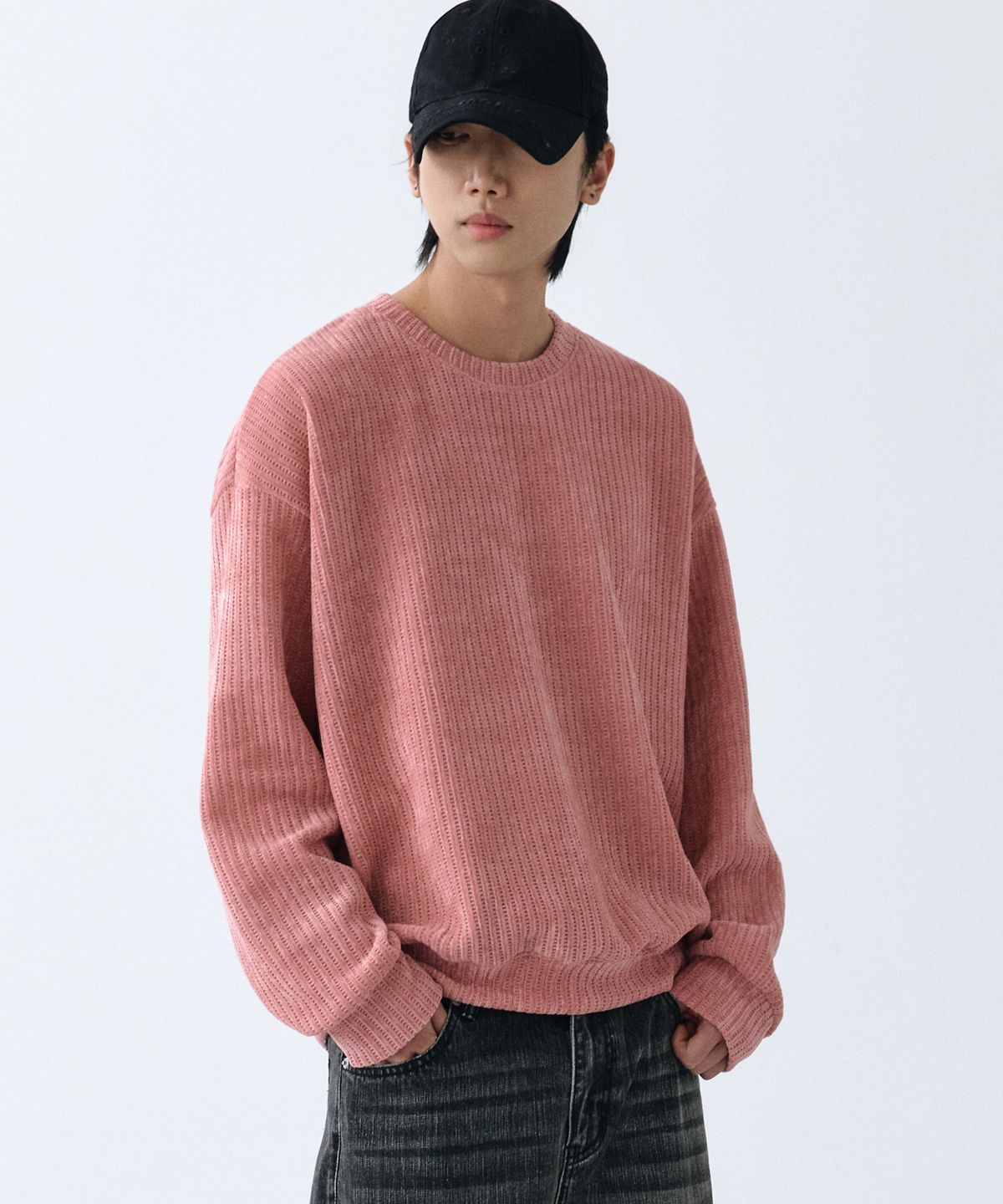 엘엑스티(LXT) [2PACK] 소프트 벨루아 코듀로이 맨투맨