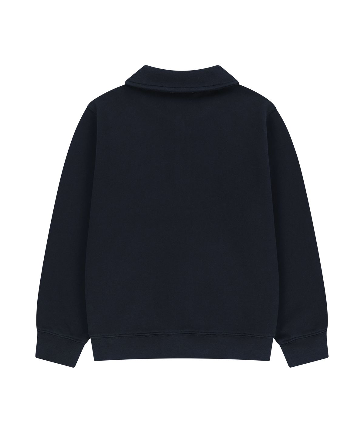 마리떼 키즈(MARITHÉ KIDS) KIDS CLASSIC LOGO HALF-ZIP SWEATSHIRT navy