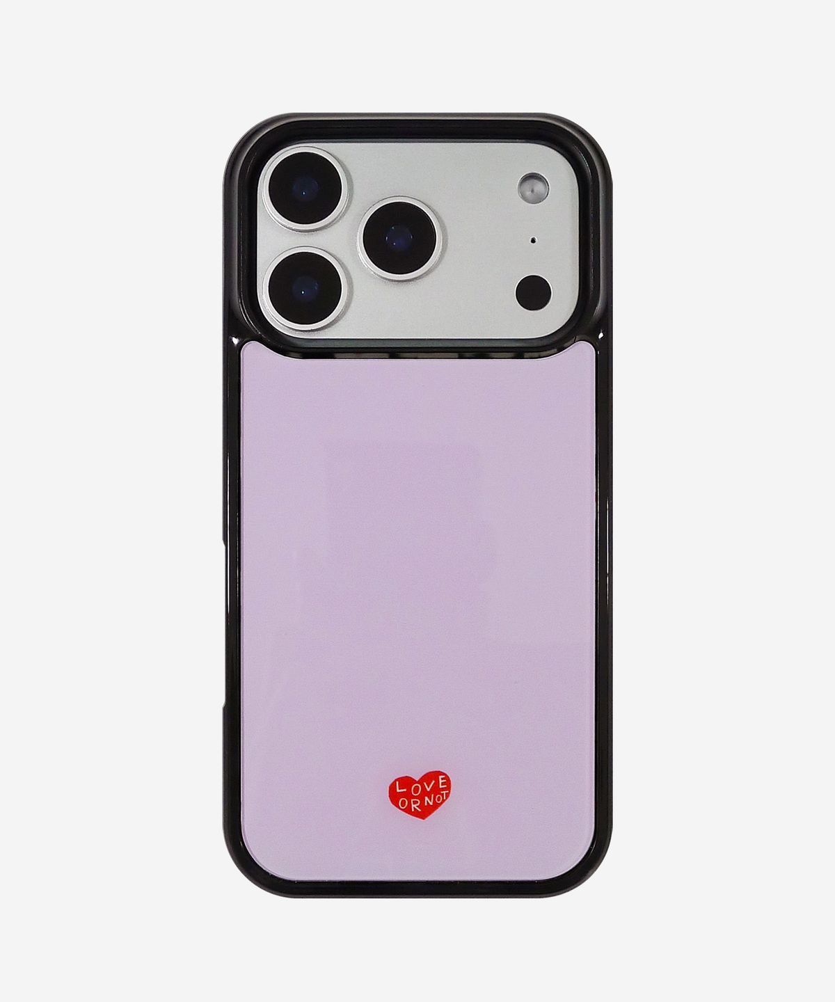 러브오낫(LOVE OR NOT) [맥세이프]글라스/에폭시범퍼_Lilac Magsafe Bumpercase